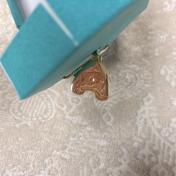 Brand New Elements of Love 14K Gold Plated Chain Necklace Bubble Balloon “A” - Picture 12 of 15